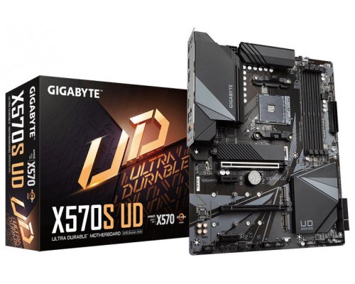 PLACA BASE GIGABYTE X570S UD AM4 ATX 4XDDR4